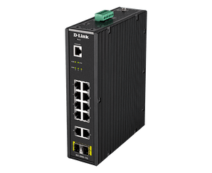 D-Link 12-Port Gigabit Smart Managed Industrial Switch - (DIS-200G-12S)