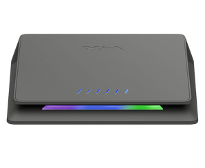 D-Link 6-Port Multi-Gigabit (1x10Gb & 5x2.5Gb) Ethernet Switch with PC Gaming Turbo-mode and Color Indicator - (DMS-106XT)