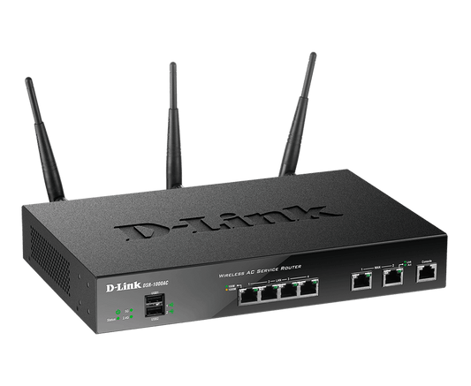 D-Link 4-Port WiFi5 AC1300 Gigabit Unified Services Router - (DSR-1000AC)