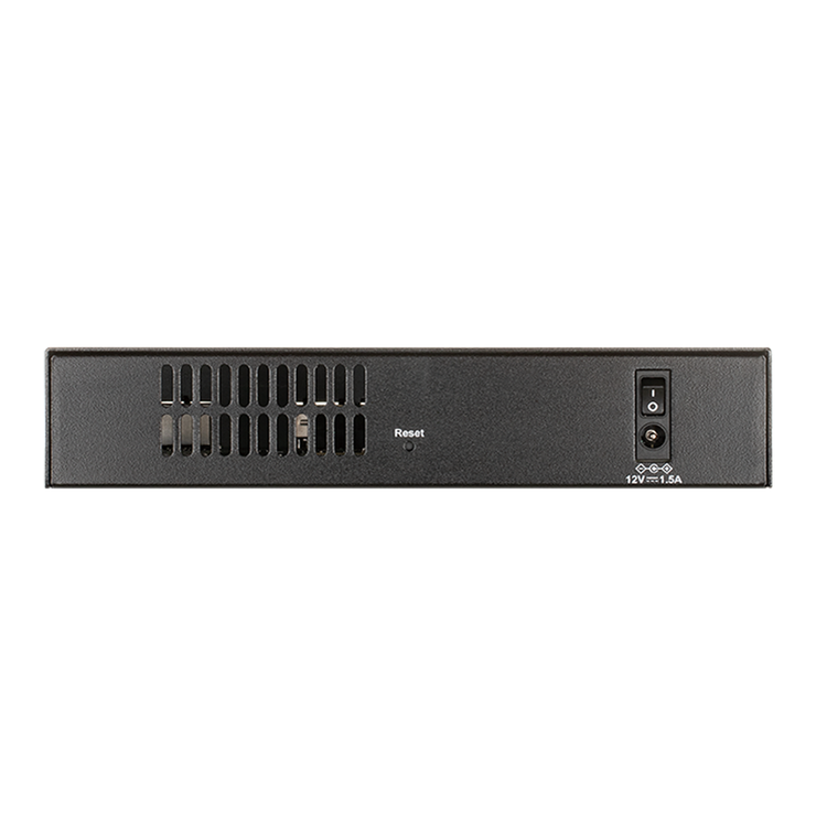 D-Link Back Profile DSR-250v2 5 Gigabit VPN Router