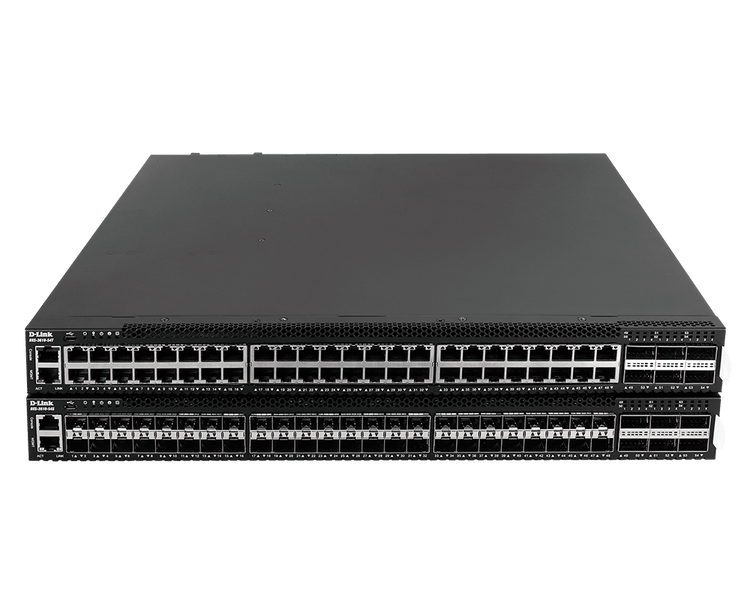 D-Link Layer 3 Stackable 10G / 100G Managed Switches - (DXS-3610-54T/SI)