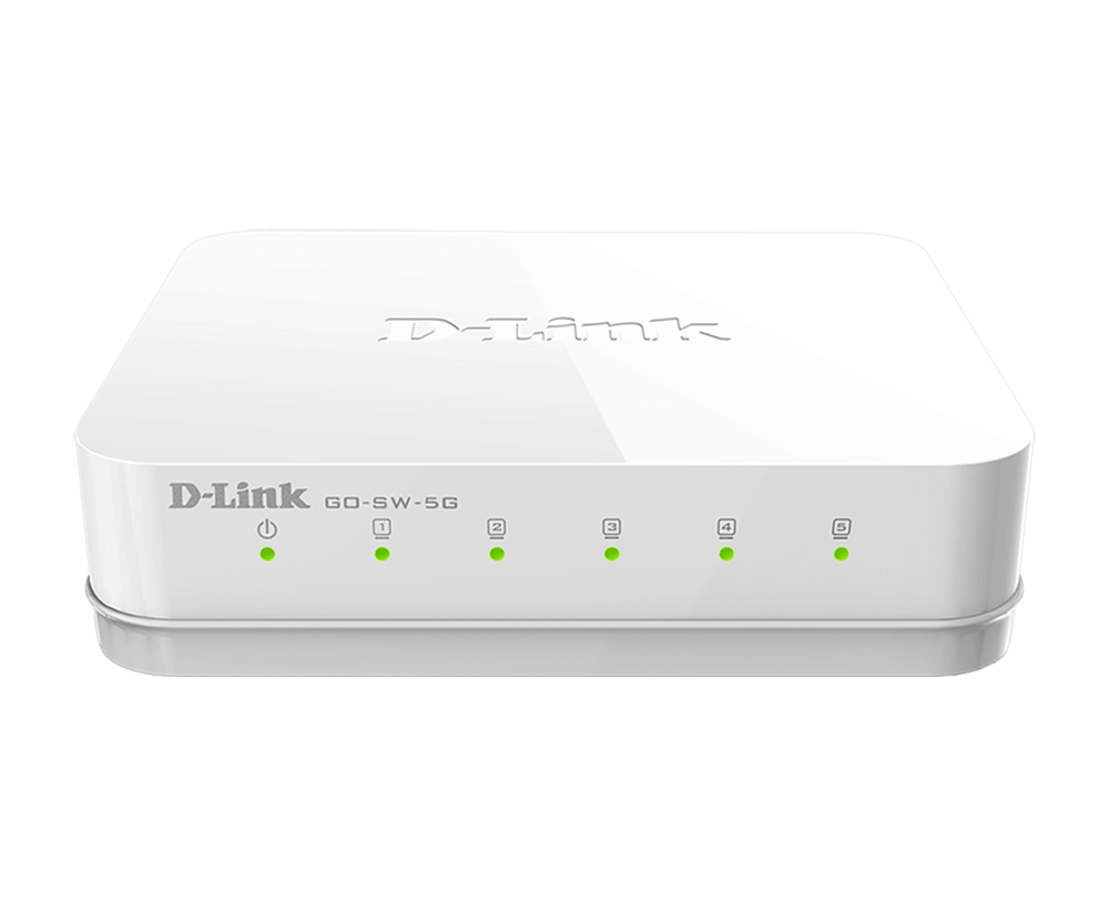 D-Link Network Switch 5-Port Gigabit - (GO-SW-5G) – D-Link Systems, Inc