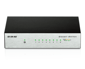 D-Link 8-Port Gigabit Metal Unmanaged Desktop Switch - (GO-SW-8GE)