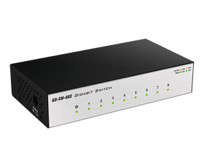 D-Link 8-Port Gigabit Metal Unmanaged Desktop Switch - (GO-SW-8GE)