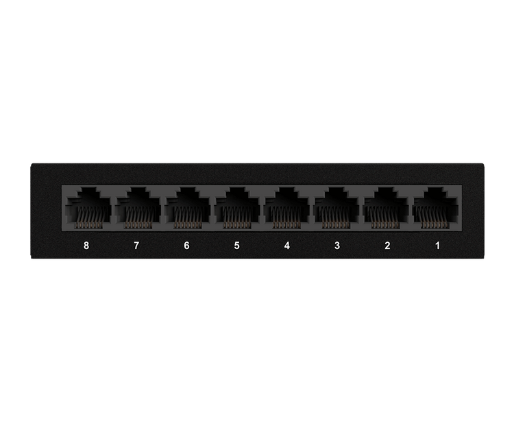 D-Link 8-Port Gigabit Metal Unmanaged Desktop Switch - (GO-SW-8GE)